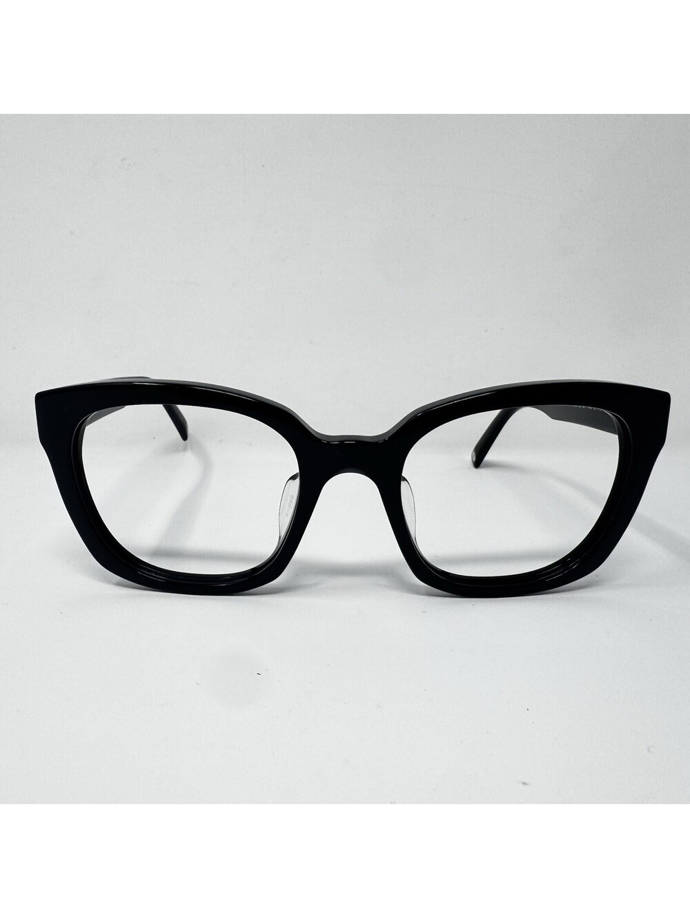 Warby Parker Aubrey LBF 1100 Polished Jet Black Eyeglass Frames 55-21-142
